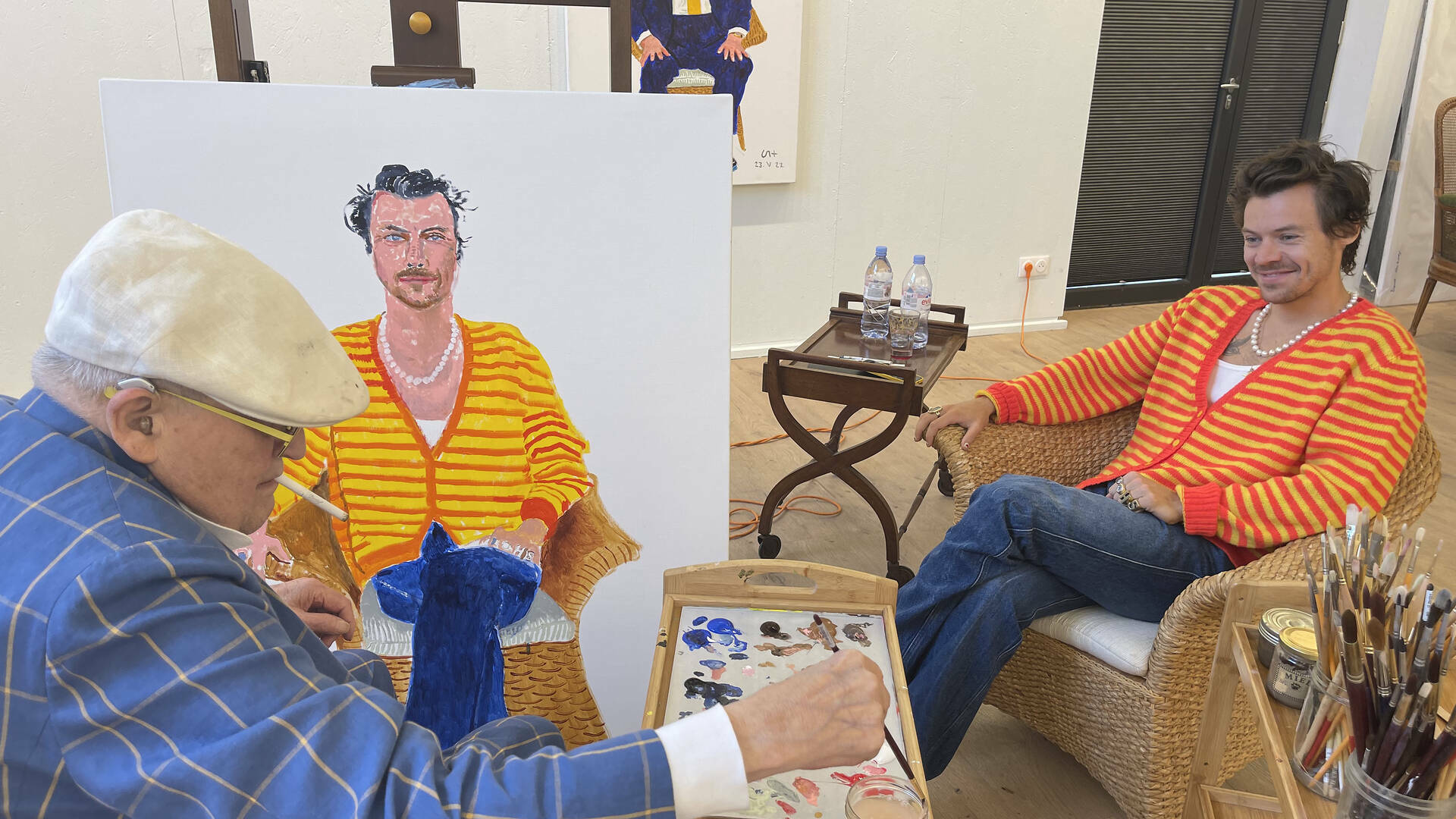 david-hockney-has-painted-harry-styles-–-and-it’s-going-on-display