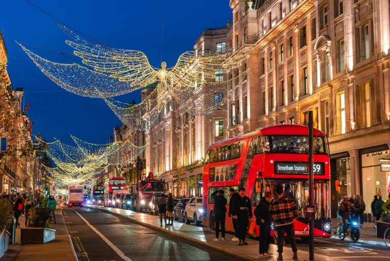 London is officially home to the best Christmas lights display in