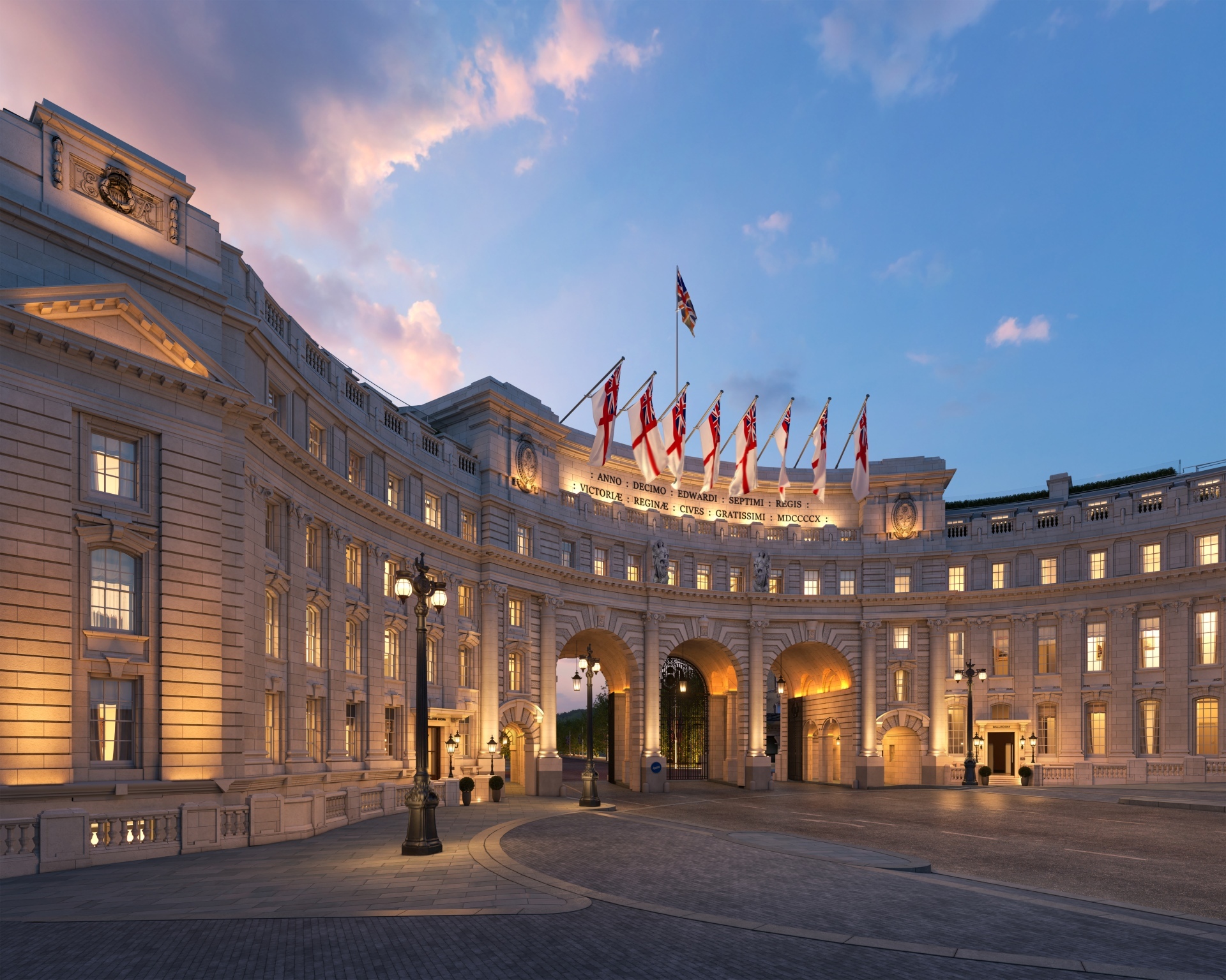 sneak-peek:-the-new-luxury-hotel-inside-london’s-iconic-admiralty-arch